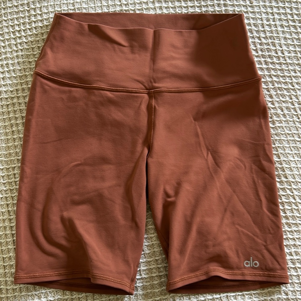 Alo yoga high waist biker shorts